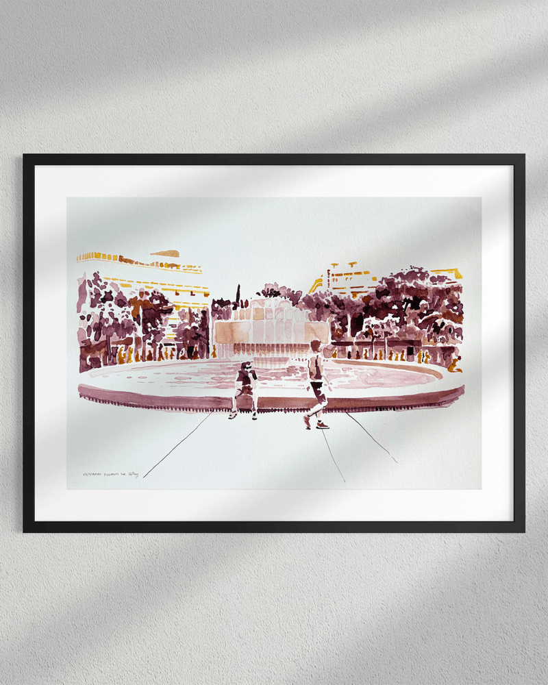 Dizengoff Square Tel Aviv Painting